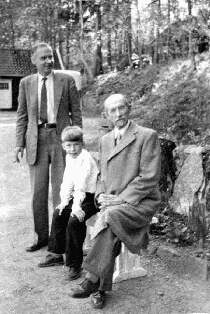 Johan, Hallvard Lange og Jan Bojer